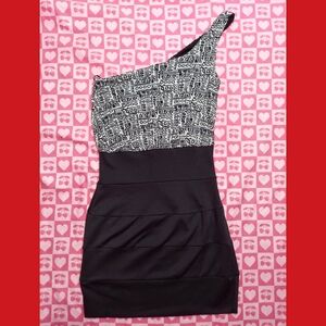 Forever 21 One Shoulder Strapped Dress